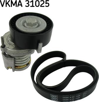 SKF VKMA 31025 - V-Ribbed Belt Set parts5.com