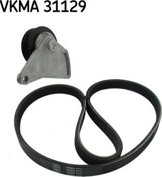 SKF VKMA 31129 - Hosszbordás szíj készlet parts5.com