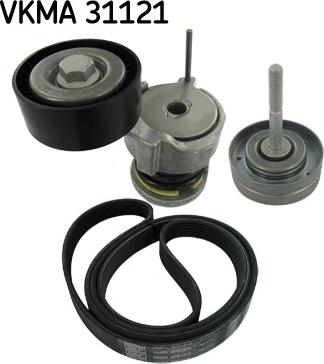 SKF VKMA 31121 - Moniurahihnasarja parts5.com