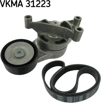 SKF VKMA 31223 - Set curea transmisie cu caneluri parts5.com