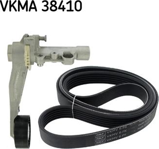 SKF VKMA 38410 - Hosszbordás szíj készlet parts5.com