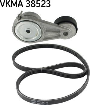 SKF VKMA 38523 - Garnitura klinastog rebrastog kaiša parts5.com