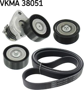 SKF VKMA 38051 - Set curea transmisie cu caneluri parts5.com