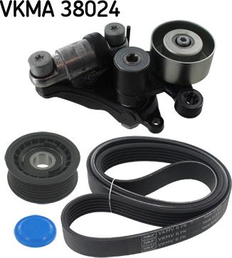 SKF VKMA 38024 - Поликлиновый ременный комплект parts5.com