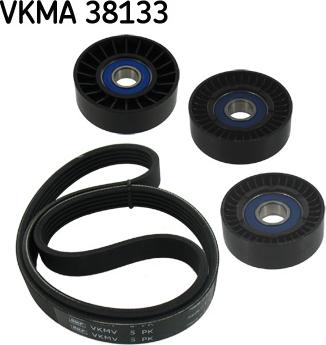 SKF VKMA 38133 - Set curea transmisie cu caneluri parts5.com