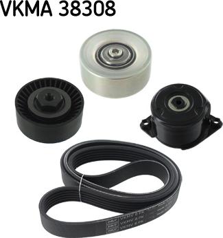 SKF VKMA 38308 - Komplet klinastog rebrastog remena parts5.com