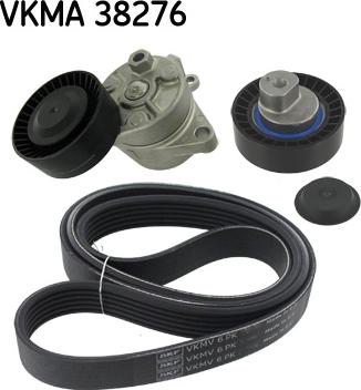 SKF VKMA 38276 - Set curea transmisie cu caneluri parts5.com