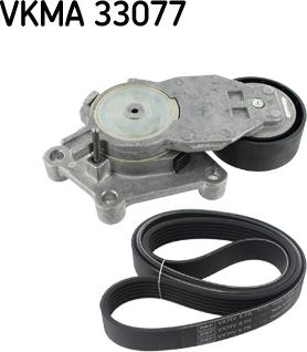 SKF VKMA 33077 - Jeu de courroies trapézoïdales à nervures parts5.com