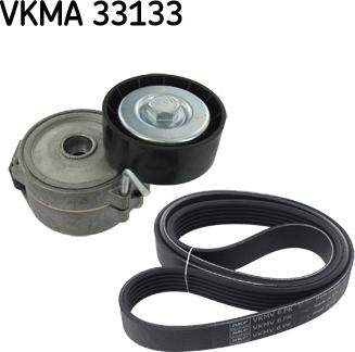 SKF VKMA 33133 - Juego de correas trapeciales poli V parts5.com