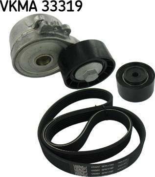 SKF VKMA 33319 - Set curea transmisie cu caneluri parts5.com