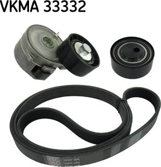 SKF VKMA 33332 - Комплект пистов ремък parts5.com