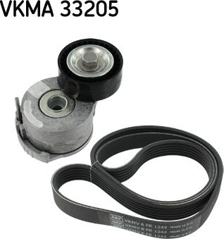 SKF VKMA 33205 - Keilrippenriemensatz parts5.com