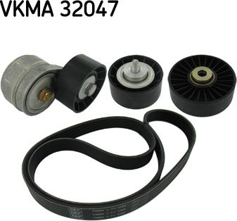 SKF VKMA 32047 - Komplet rebrastega jermena parts5.com