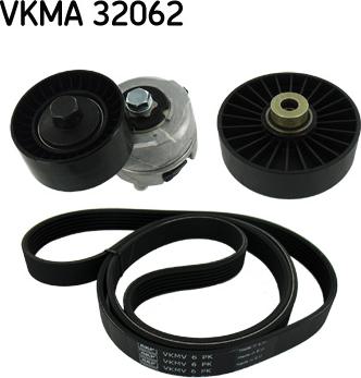 SKF VKMA 32062 - Hosszbordás szíj készlet parts5.com