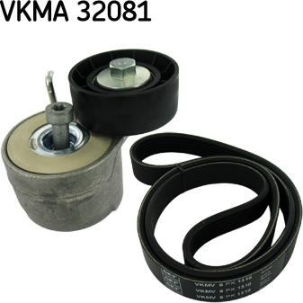 SKF VKMA 32081 - Set curea transmisie cu caneluri parts5.com