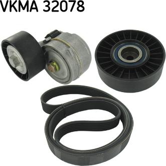 SKF VKMA 32078 - V-Ribbed Belt Set parts5.com