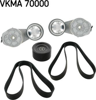 SKF VKMA 70000 - Soonrihmakomplekt parts5.com