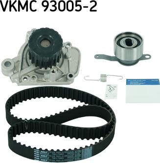 SKF VKMC 93005-2 - Vodní pumpa + sada ozubeného řemene parts5.com