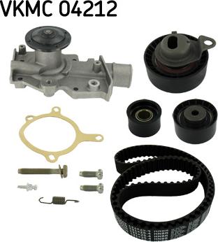 SKF VKMC 04212 - Set pompa apa + curea dintata parts5.com