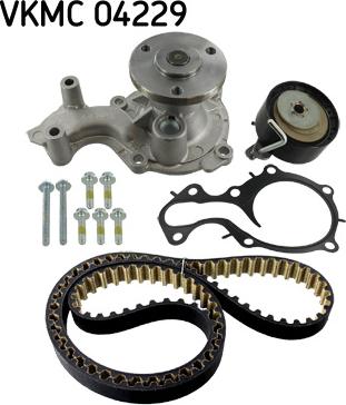 SKF VKMC 04229 - Water Pump & Timing Belt Set parts5.com