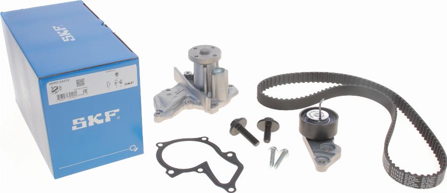 SKF VKMC 04222 - Bomba de agua + kit correa distribución parts5.com