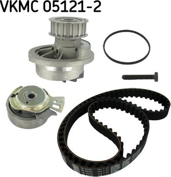 SKF VKMC 05121-2 - Set pompa apa + curea dintata parts5.com