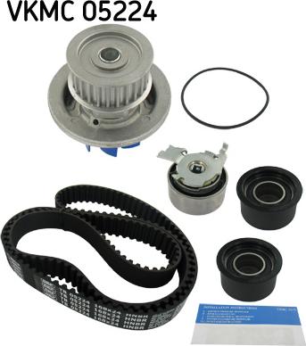 SKF VKMC 05224 - Vízpumpa + fogasszíj készlet parts5.com