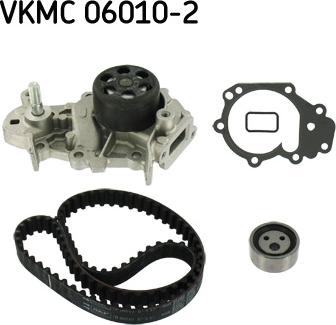 SKF VKMC 06010-2 - Pumpa za vodu + komplet zupčastog kaiša parts5.com