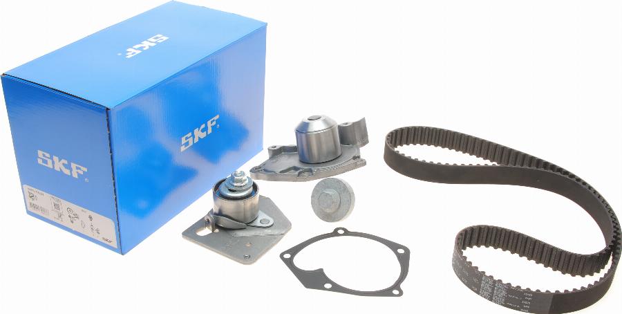 SKF VKMC 06129 - Αντλία νερού + σετ οδοντωτού ιμάντα parts5.com