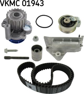 SKF VKMC 01943 - Bomba de agua + kit correa distribución parts5.com