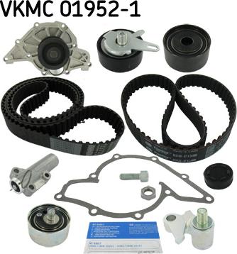 SKF VKMC 01952-1 - Водна помпа+ к-кт ангренажен ремък parts5.com