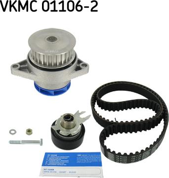 SKF VKMC 01106-2 - Bomba de agua + kit correa distribución parts5.com