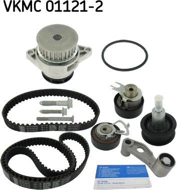 SKF VKMC 01121-2 - Pompe à eau + kit de courroie de distribution parts5.com