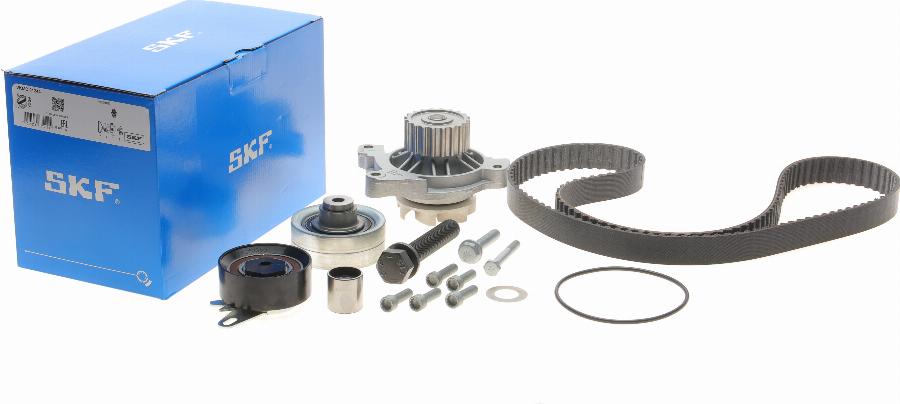 SKF VKMC 01244 - Bomba de agua + kit correa distribución parts5.com