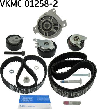 SKF VKMC 01258-2 - Water Pump & Timing Belt Set parts5.com