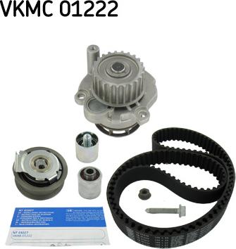 SKF VKMC 01222 - Pumpa za vodu + komplet zupčastog kaiša parts5.com