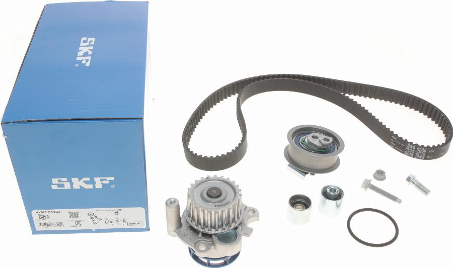 SKF VKMC 01222 - Pompa wodna + zestaw paska rozrządu parts5.com