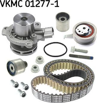 SKF VKMC 01277-1 - Pompa wodna + zestaw paska rozrządu parts5.com