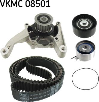 SKF VKMC 08501 - Set pompa apa + curea dintata parts5.com