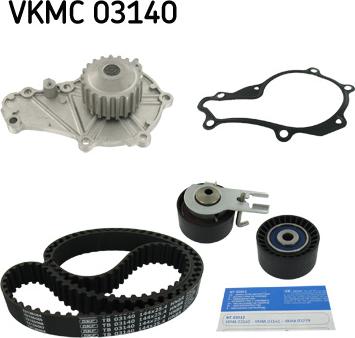 SKF VKMC 03140 - Vodna crpalka+kit-komplet zobatega jermena parts5.com