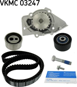 SKF VKMC 03247 - Set pompa apa + curea dintata parts5.com