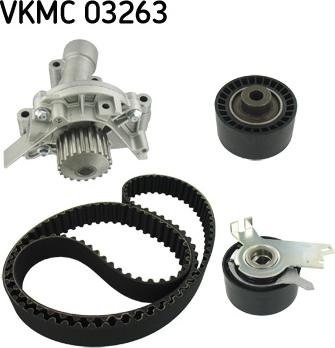 SKF VKMC 03263 - Vesipumppu + jakohihnasarja parts5.com