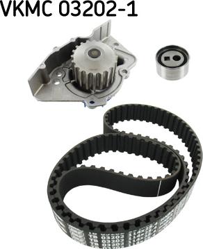 SKF VKMC 03202-1 - Water Pump & Timing Belt Set parts5.com