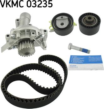 SKF VKMC 03235 - Vesipumppu + jakohihnasarja parts5.com