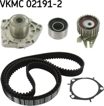 SKF VKMC 02191-2 - Водна помпа+ к-кт ангренажен ремък parts5.com