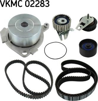 SKF VKMC 02283 - Set pompa apa + curea dintata parts5.com