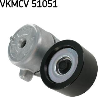 SKF VKMCV 51051 - Poulie renvoi / transmission, courroie trapézoïdale à nervures parts5.com