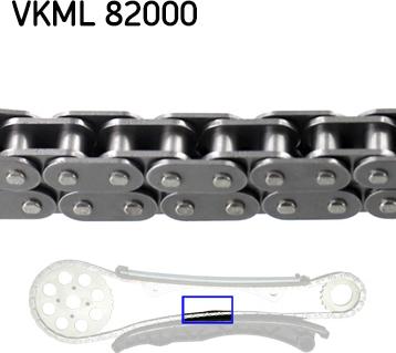 SKF VKML 82000 - Juego de cadena de distribución parts5.com