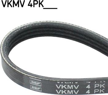 SKF VKMV 4PK950 - Courroie trapézoïdale à nervures parts5.com