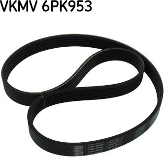 SKF VKMV 6PK953 - Пистов ремък parts5.com